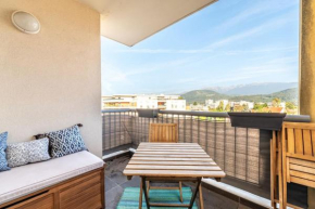 Sud de Grenoble: T2 lumineux - wifi fibre - balcon